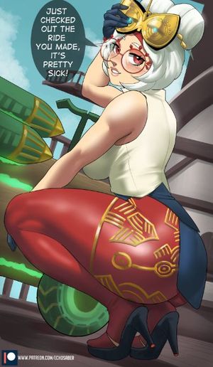 Purah EchoSaber The Legend of Zelda Tears of the Kingdom