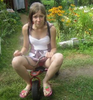 Private photos under the skirt