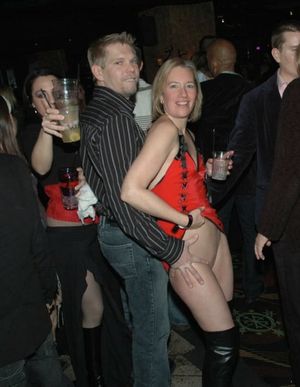 She never has trouble making new friends...