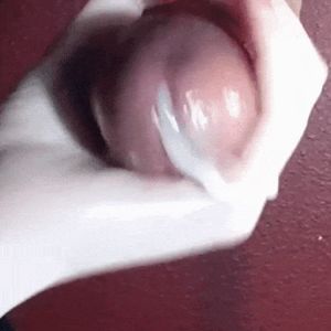 Milking table handjob cumshot