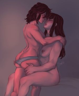 A tender embrace murasaki-yuri Kill la Kill