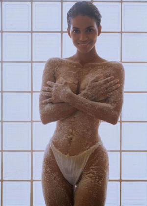 Halle Berry handbra
