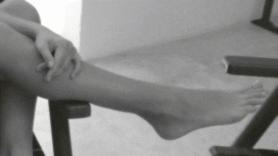 She's Playing with Her Foot