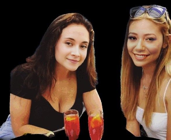 Pretty Girlfriend's out for good times