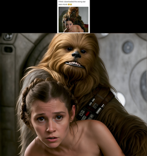 "No problem! I have the real one on tape, if you want it..."