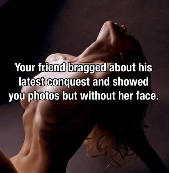 But you knew.