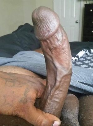 Juicy black cock for my holes