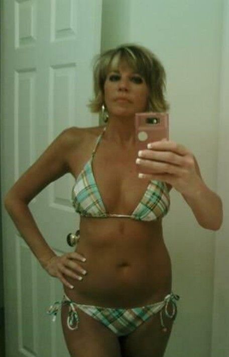 wife selfie showing off new bikini
