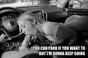 You can park if you want to