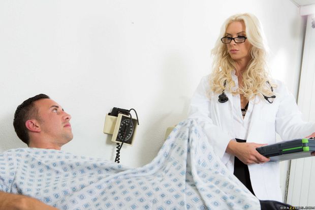 Doctor: "How dare you get hard in front of me!"
