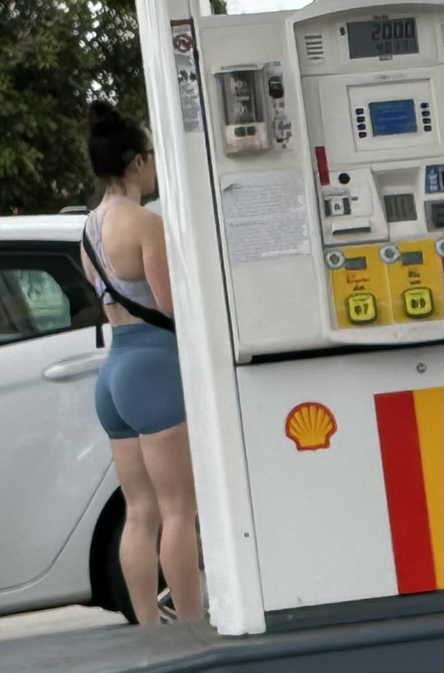 Fine asses out and about