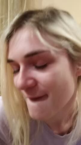 Sexy blonde take cock