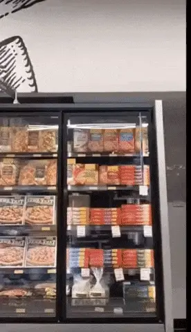 pretty boobies flashed in store