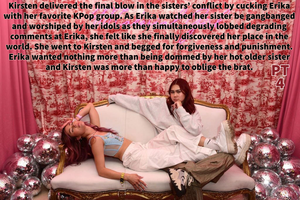 A natural dynamic is discovered with the help of cucking and humiliation (part 4 of Kirsten and Erika story)