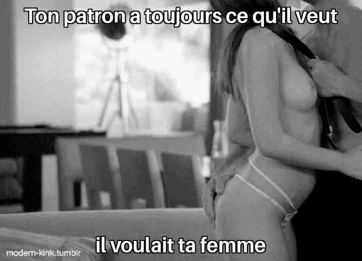 Il lui a suffit d'une fessée pour avoir ta femme à ses pieds