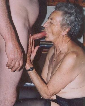 Granny suck older dick