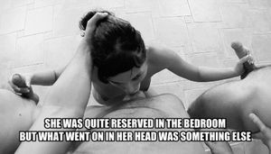 She was quite reserved in the bedroom
