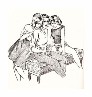 "My sister is old enough for me to teach her." Valorbe