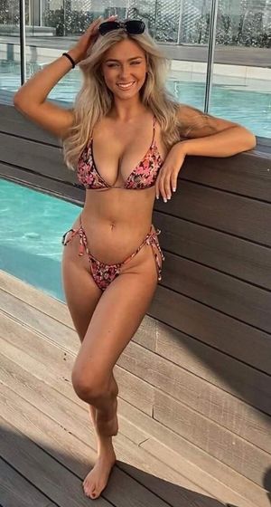 gorgeous bikini blonde