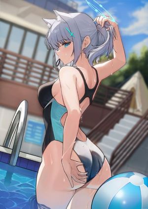 Swimsuit Shiroko