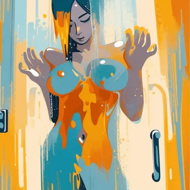 Ai Art Hotwife "Liquid Love"