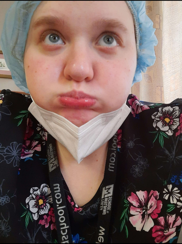 My friend is a sexy nurse