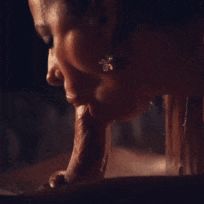 Passionate for sucking big dicks