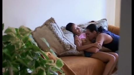 Brazilian Sister caught with her lucky BF