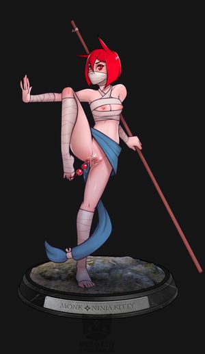 Monk!NK by NinjaKitty