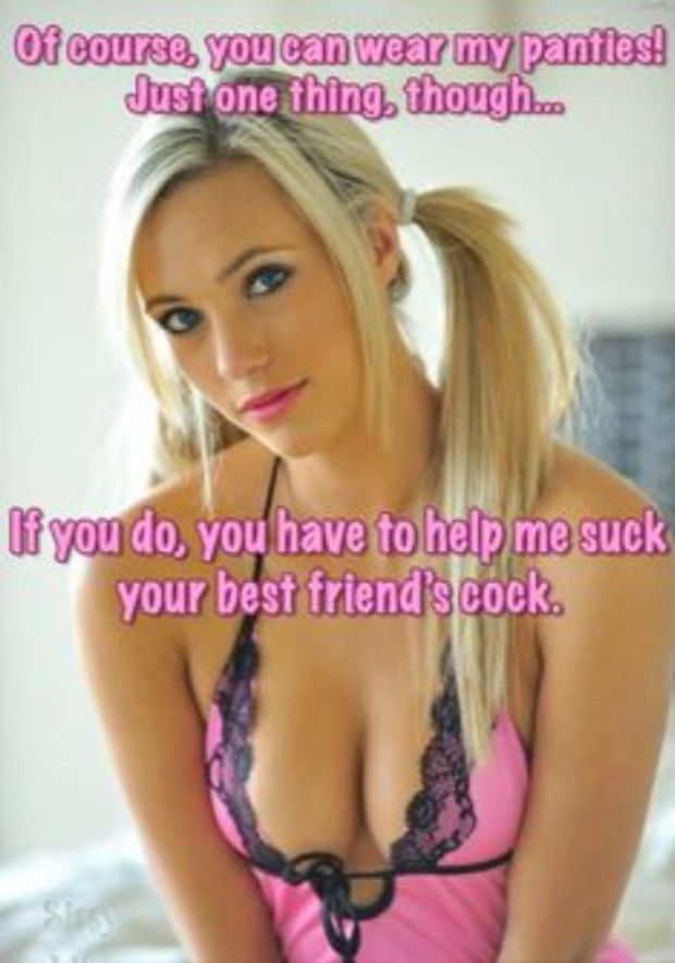 Helping her suck cock in panties was the best.