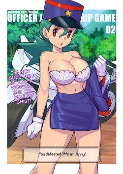 Officer Jenny's perfect rack