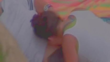 Auntie fucks on the beach while I watch