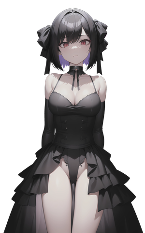 Anime female in a dress