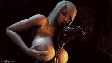 alien tit wank