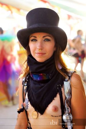 Top Hat at Burning Man