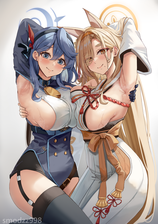 Ako and Kaho - Blue Archive