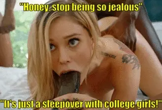 This "sleepover" happened four times in the last month alone, but you soon found out the truth when one of the videos reached you