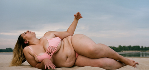 Putting Her Toes In the Sand