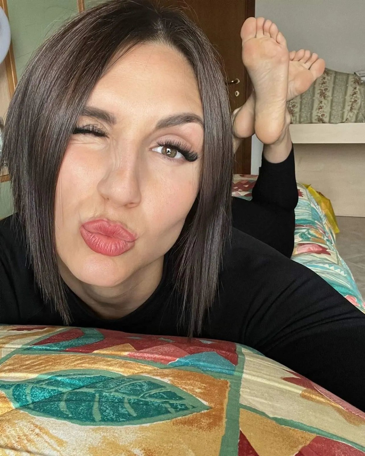 The pose