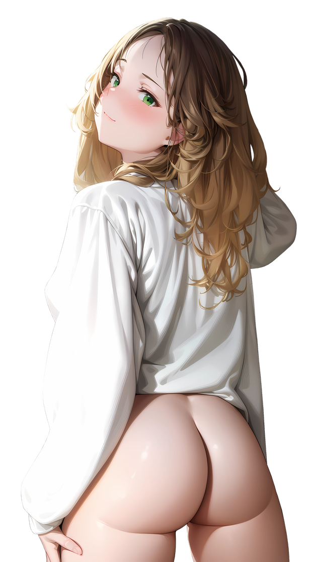 Naked ass