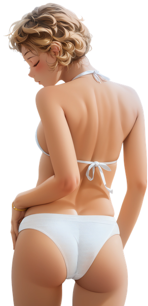 Sexy female in bikini