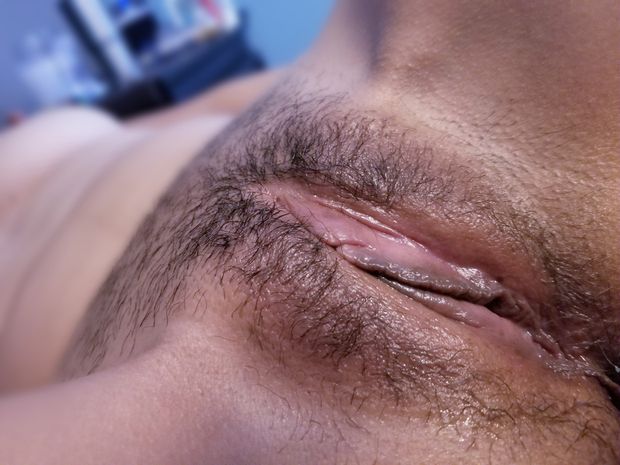 Latina wifes hairy pussy