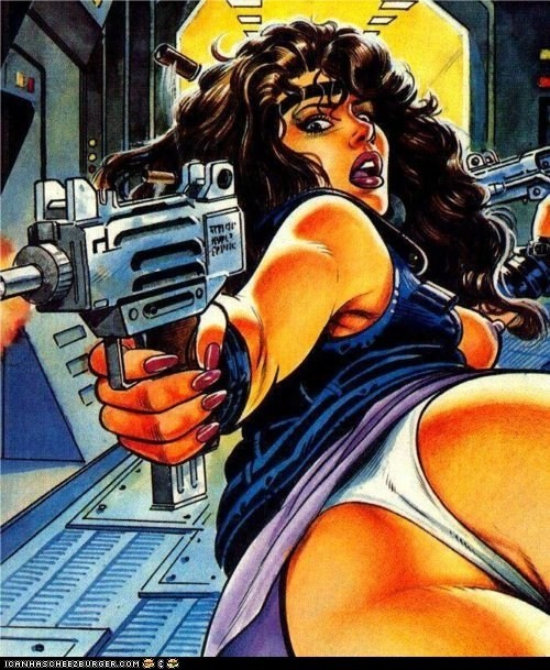 Comic book action