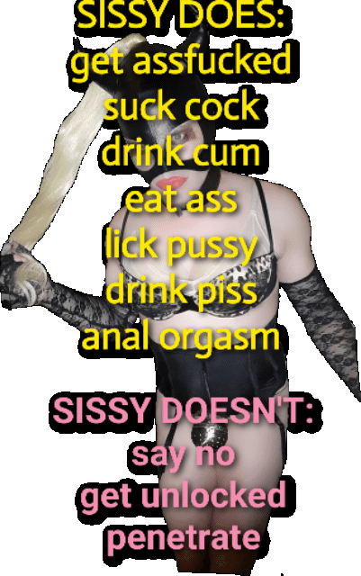What sissy does & what sissy doesn't