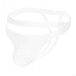 Sexy Seda de hielo Hueco Correa Bolsa convexa en U Respirable GAY tanga tanga Bragas Lencería Calzoncillos Ropa interior Bragas