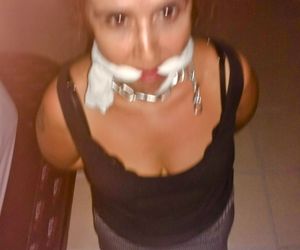 Chained whore, auctioned sex slave