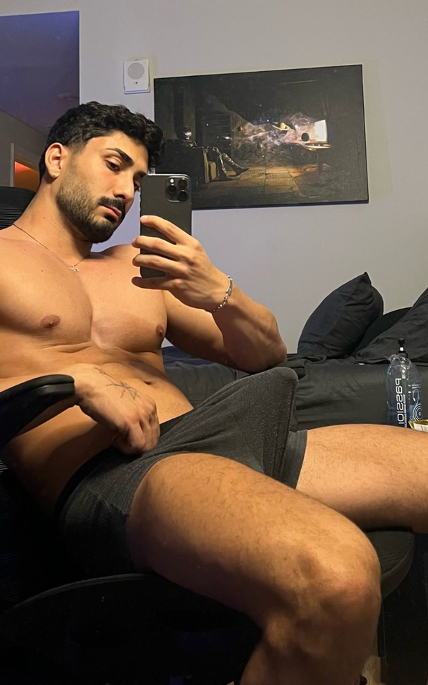 Tent selfie
