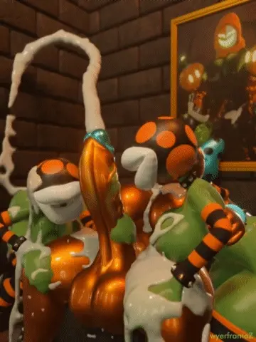 Wyerframez - piranha plant & chain chomp (1)