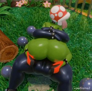 Wyerframez - piranha plant & chain chomp (2)