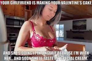 He was even choosing her dress code when invited at your place